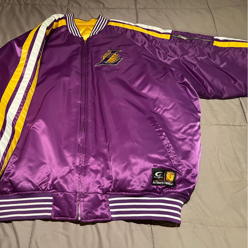 Vintage reversible, Lakers jacket